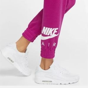 NIKE AIR FLEECE JOGGERS WOMENS SZ LARGE